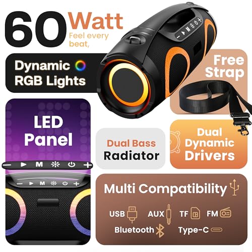 GOBOULT Bassbox Q60 Bluetooth Speaker