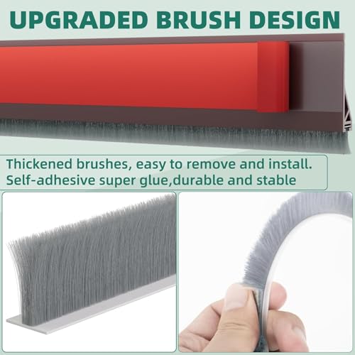 URBANMONK 2-Pack Door Bottom Sealing