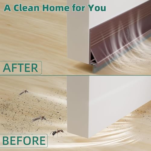 URBANMONK 2-Pack Door Bottom Sealing