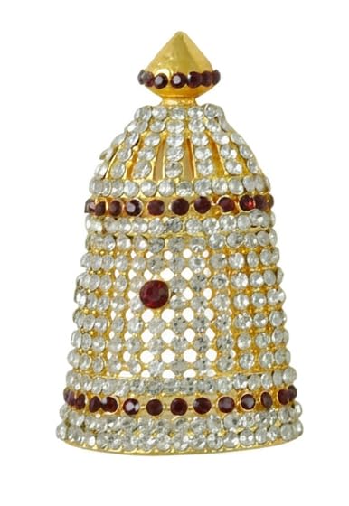 Deity God Jewellery Stone Crown for All Gods and Goddesses (78335A - 78337C)