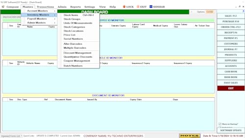 YU SOFTWARE YU RETAIL OFFLINE