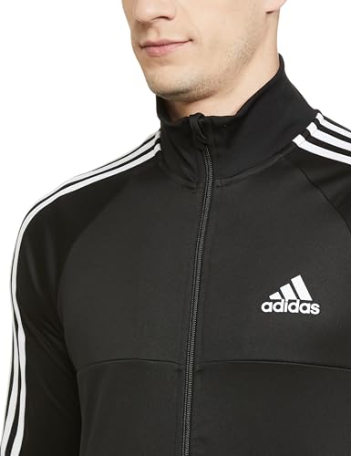 adidas Men's 100% Polyester Regular A-Line Coat - Image 3