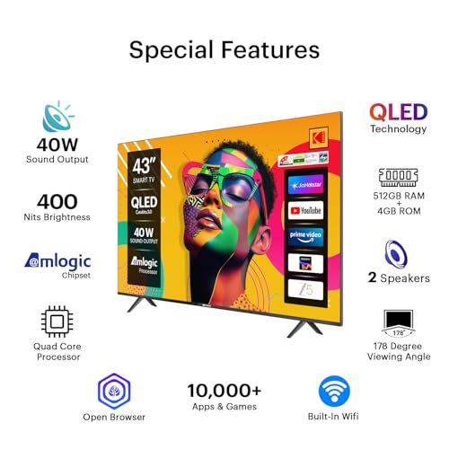 Kodak QLED SE 108 cm