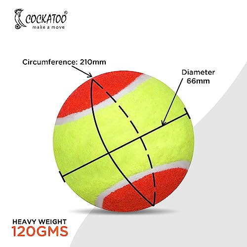 Cockatoo Rubber Cricket Tennis Ball