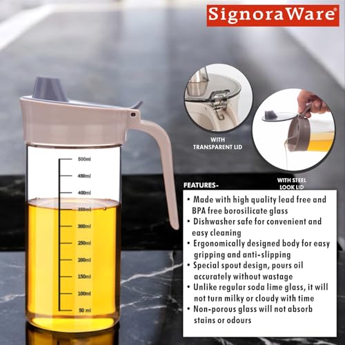 SignoraWare Borosilicate Glass Oil Dispenser
