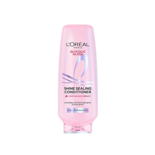 L’Oreal Paris Glycolic Gloss Conditioner - 4% Glycolic Acid, 175ml
