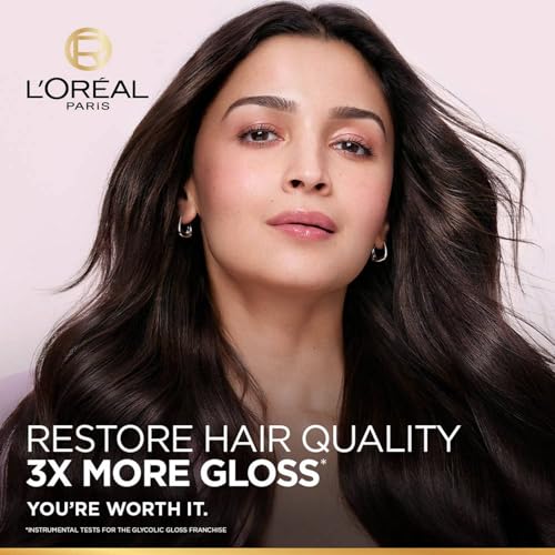 L’Oreal Paris Glycolic Gloss Conditioner - 4% Glycolic Acid, 175ml - Image 4