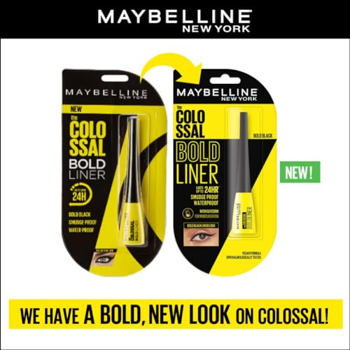 Maybelline New York Colossal Bold Eyeliner, Black - Image 3