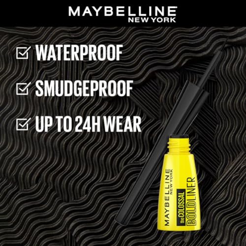 Maybelline New York Colossal Bold Eyeliner, Black - Image 5