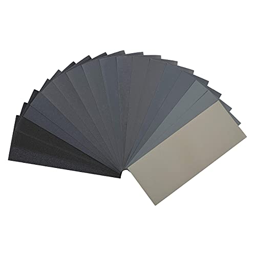 HASTHIP 18Pcs Sanding Paper 9×3.6inch
