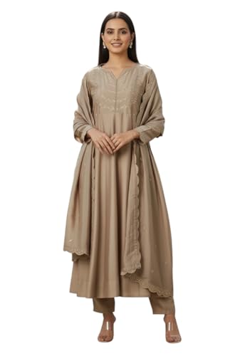 LookMark Women’s Silk Blend Embroidered