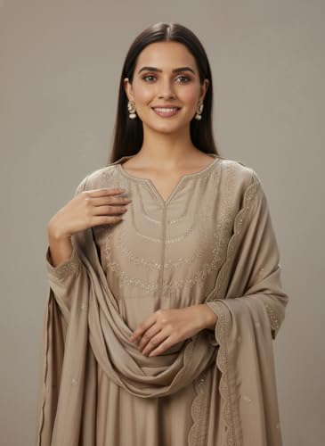 LookMark Women’s Silk Blend Embroidered