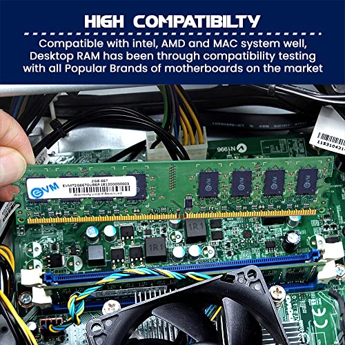 EVM 2GB DDR2 Desktop RAM
