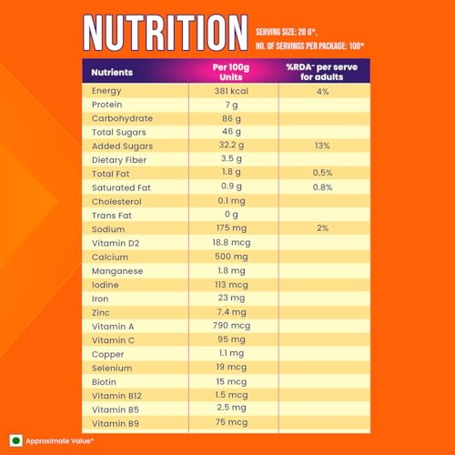 Bournvita Chocolate Nutrition Drink, 2 kg - Image 2