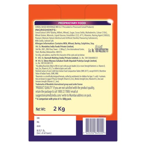 Bournvita Chocolate Nutrition Drink, 2 kg - Image 4