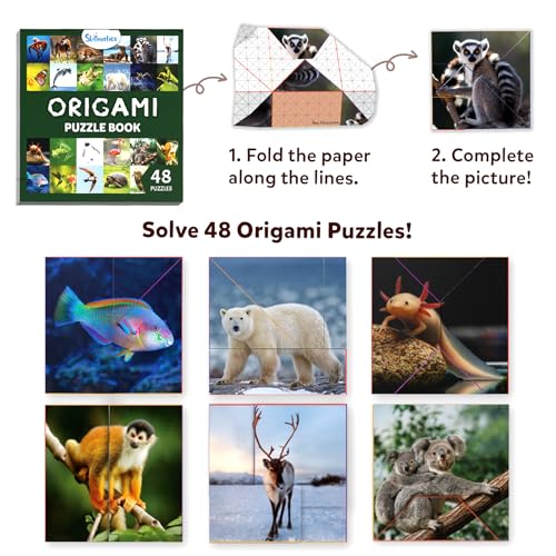 Skillmatics STEM Origami Puzzle Book