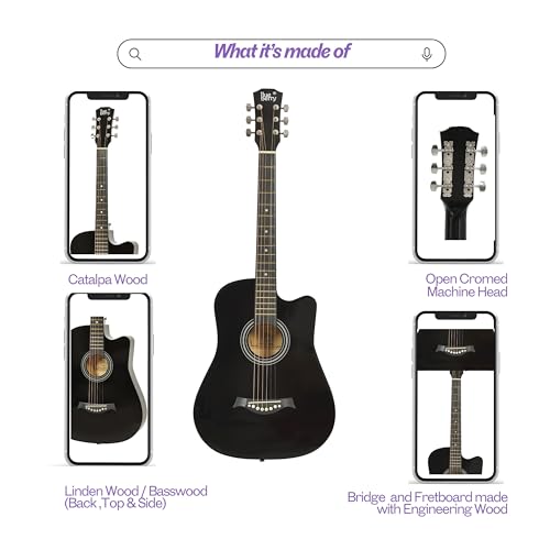 BLUEBERRY B-D38, Acoustic Guitar Kit