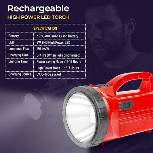 Lexton Thunder USB Rechargeable High