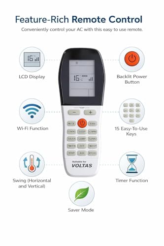 5 Years Warranty Remote Split