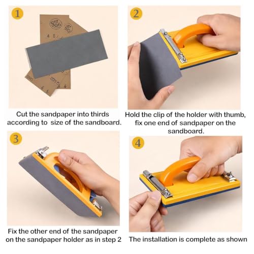 Sanding Hand Block Sleeker –