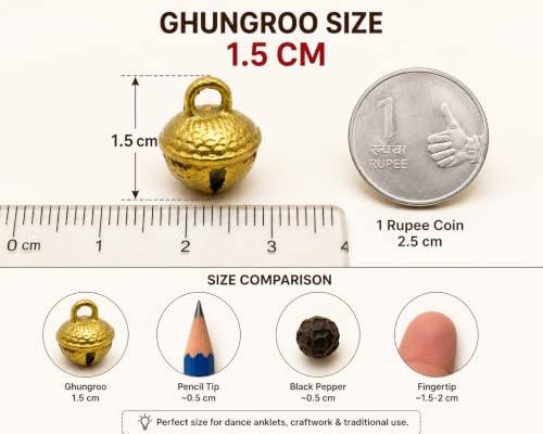 Brass Ghungroo 50 Bells