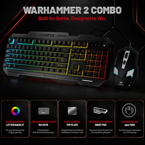 EvoFox Warhammer 2 Semi-Mechanical Gaming