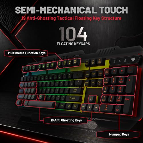 EvoFox Warhammer 2 Semi-Mechanical Gaming