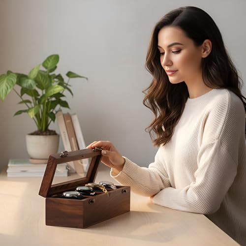 Vintage Wooden Watch Box