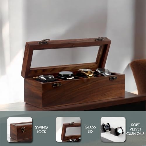 Vintage Wooden Watch Box