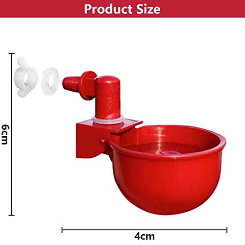 HASTHIP® 6 Pcs Chicken Feeder