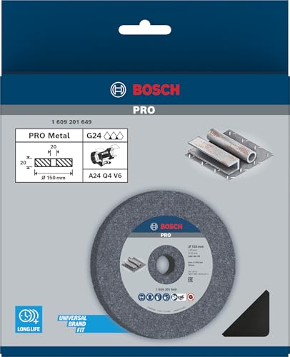 Bosch Professional Bench Grinding Wheel 150mm 36 grit - Image 2