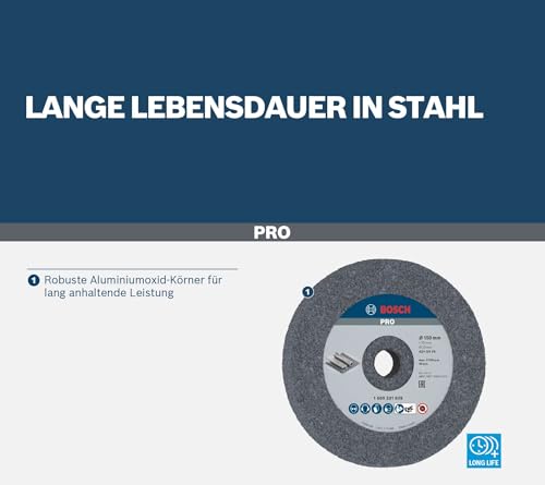 Bosch Professional Bench Grinding Wheel 150mm 36 grit - Image 5
