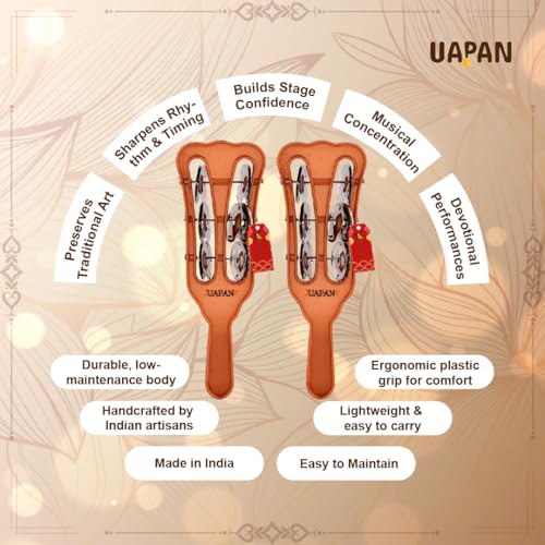 UAPAN Plastic Taal Kanjira/Kartal Musical