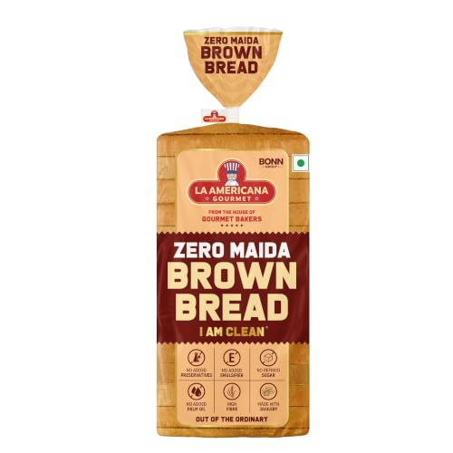 Bonn la Americana Whole Wheat Brown Bread 350g