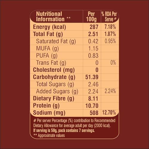 Bonn la Americana Whole Wheat Brown Bread 350g - Image 6