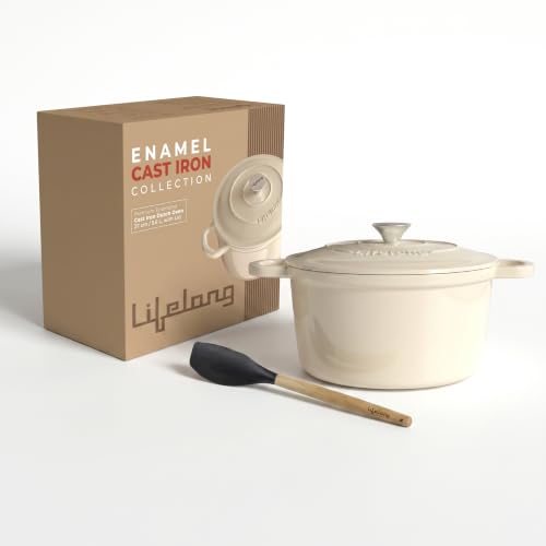 Lifelong Enamel Cast Iron Dutch