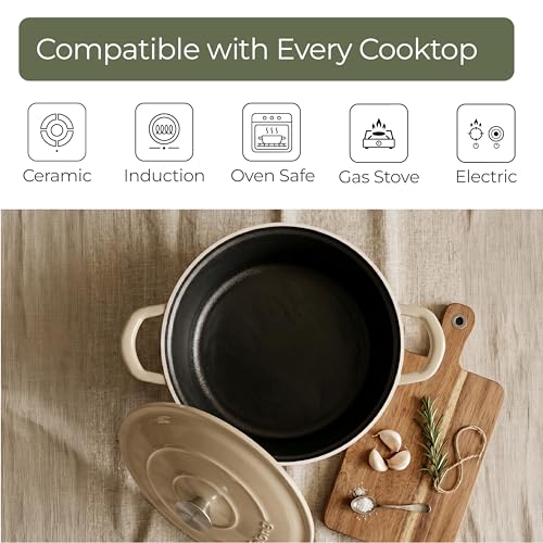 Lifelong Enamel Cast Iron Dutch
