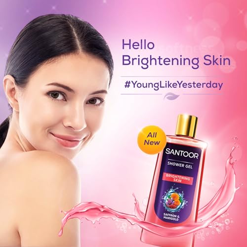 Santoor Brightening Shower Gel