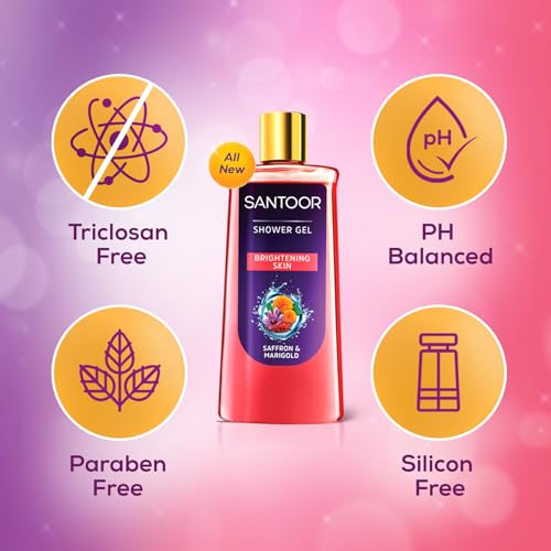 Santoor Brightening Shower Gel