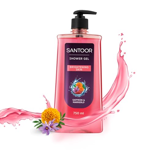 Santoor Brightening Shower Gel 750ml