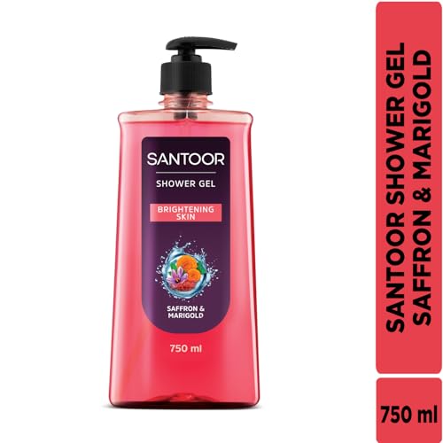 Santoor Brightening Shower Gel 750ml