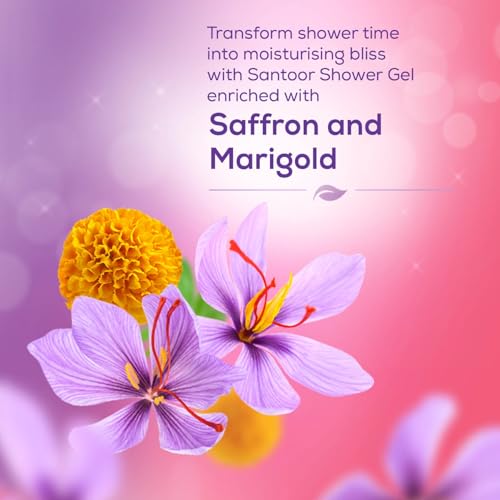Santoor Brightening Shower Gel 750ml