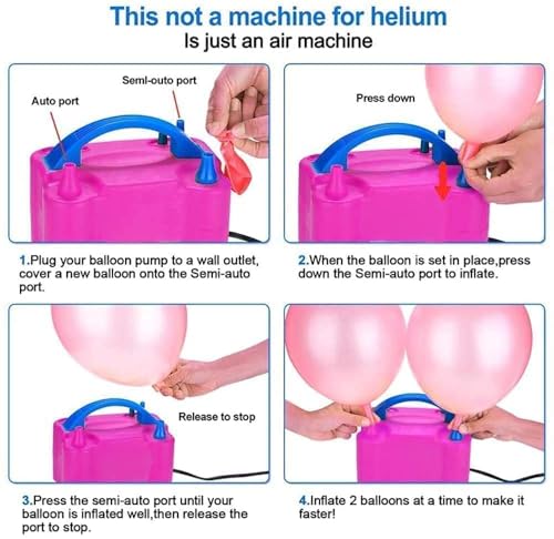 Mini Steps High-Power Electric Balloon