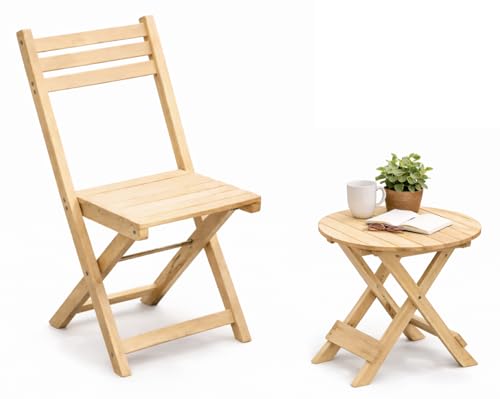 Yo Green Wooden Round Table