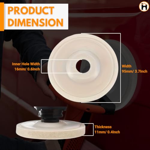 Homdum MAF Wool Felt buffing