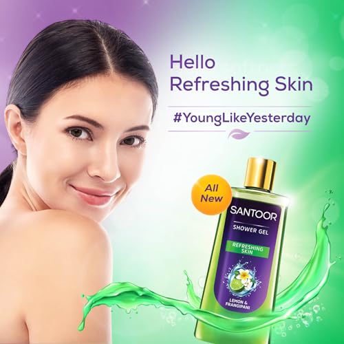 Santoor Refreshing Shower Gel