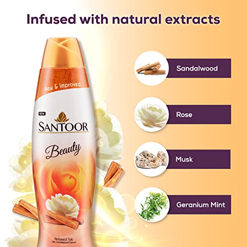 Santoor Beauty Perfumed Talc