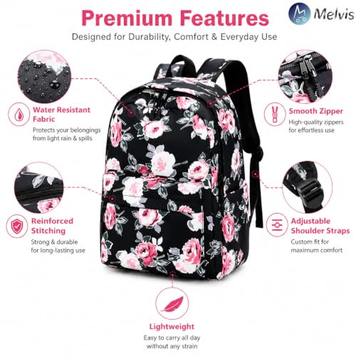 MELVIS 20L Water Resistant Backpack