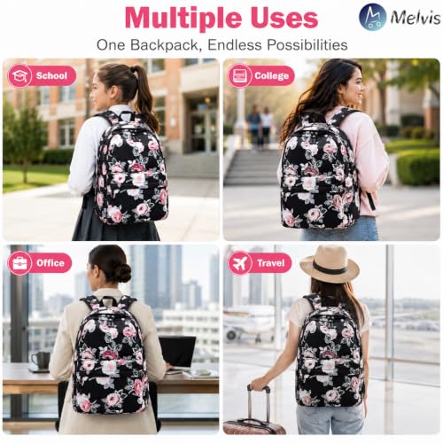 MELVIS 20L Water Resistant Backpack