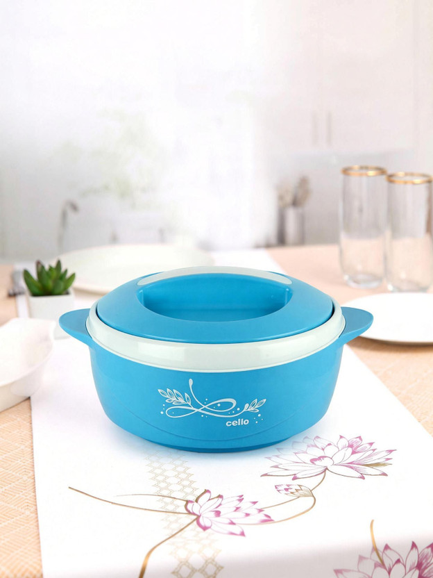 cello Sapphire | Insulated Inner Steel Casserole | BPA Free | Foo - Image 2